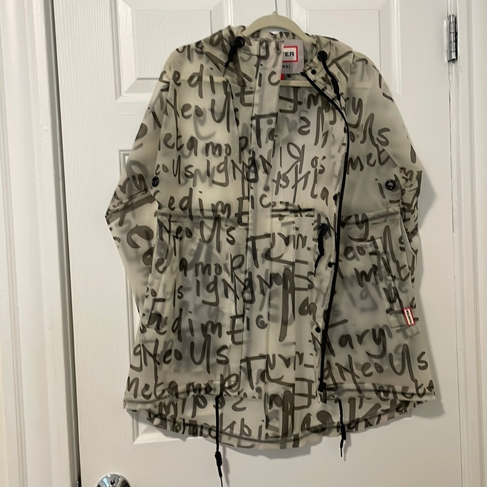 Hunter rain jacket